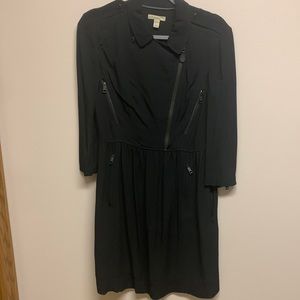 Authentic BURBERRY BRIT Zipper Detail Sheath Dress